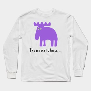 Funny Reindeer Long Sleeve T-Shirt